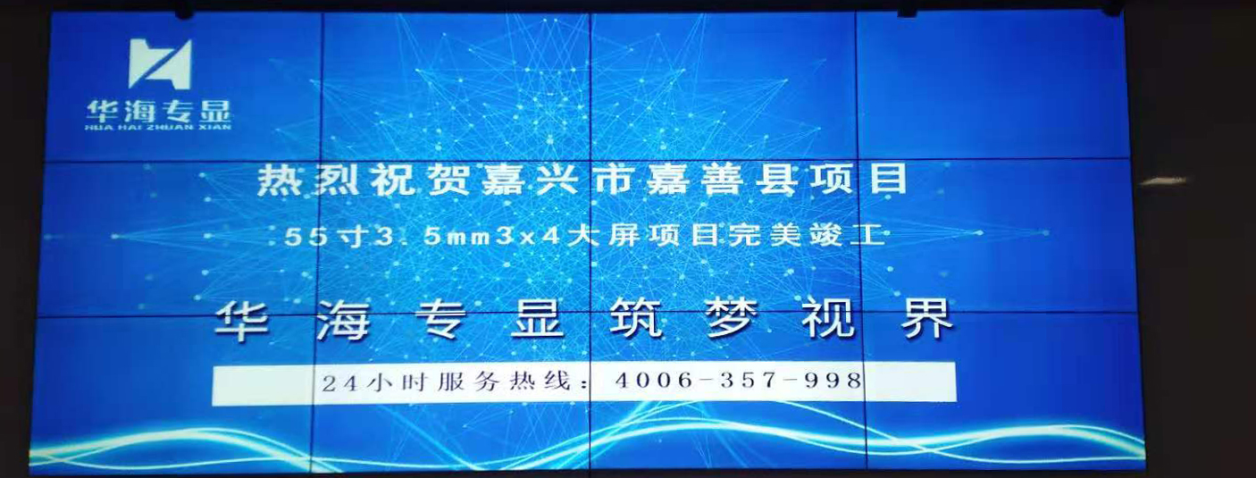 浙江嘉兴嘉善县大屏案例